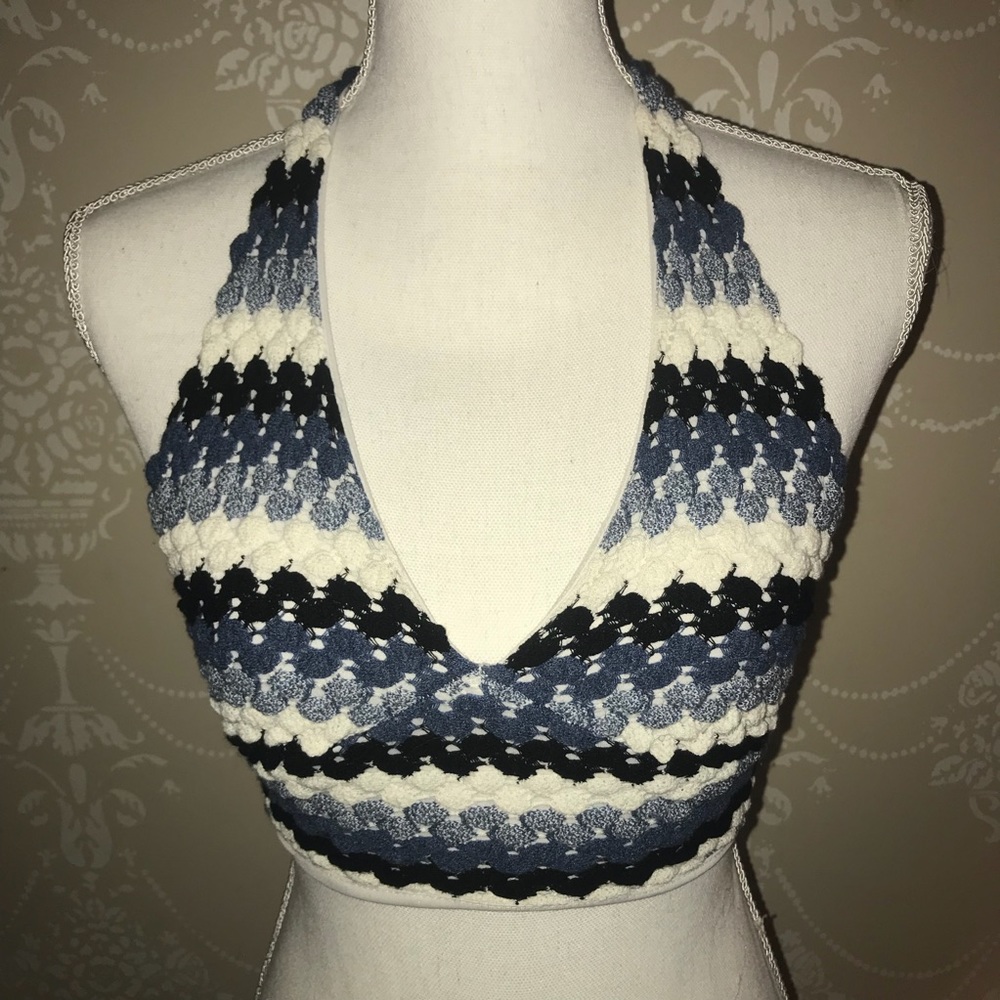 Vintage Woven Festival Halter
